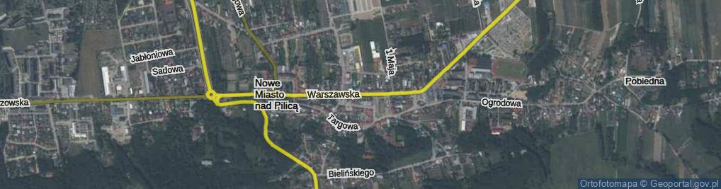 Zdjęcie satelitarne Warszawska ul.